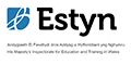 Logo for Estyn - His Majesty's Inspectorate for Education and Training in Wales