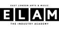 Logo for East London Arts & Music Academy (ELAM)