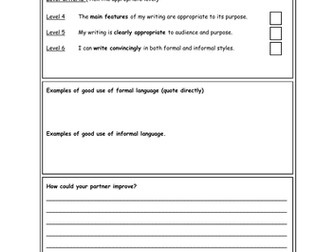 Letter Writing (Years 7 and 8)