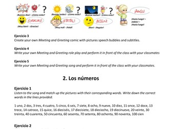 Mi dormitorio (Song teaching items in a child's bedroom in Spanish)