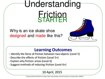 Year 7: Understanding Friction (Forces & Motion 7.3)