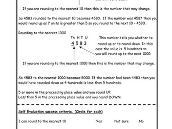 Complete Lesson - Year5 Maths - Rounding to 10, 100, 1000, 10,000, 100,000