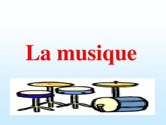 LA MUSIQUE  - Session I    -   French  -      Y8