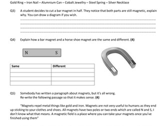 Year 7: Magnetic Fields (Magnetism & Electricity 7.5)