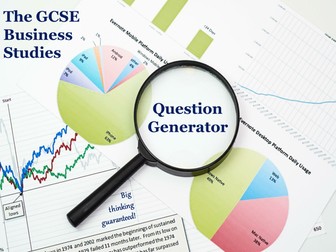 The GCSE Business Studies Question Generator