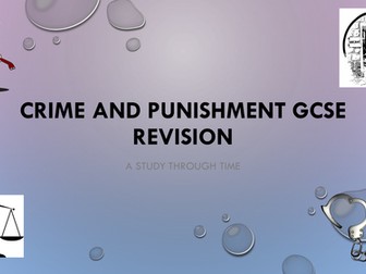 Crime and Punishment Course GCSE Revision 