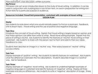 Introduction to Travel Writing