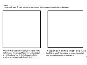 Complete Lesson - Year5 Christmas Reading Comprehension