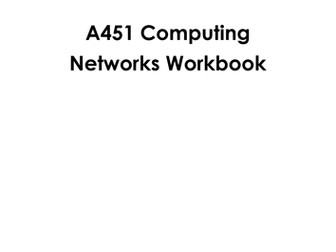 A451 Computing - Networks