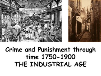 Key factors in Crime and Punishment - Industrial Age