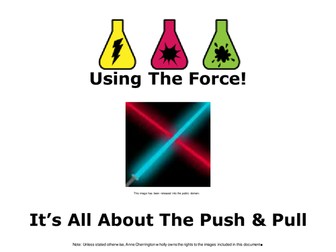 KS1 & KS2 - Science Lesson Plan + PowerPoint -  Push Me, Pull Me Forces!