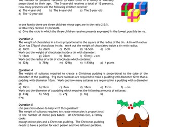 Festive Maths Pack 27