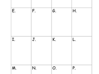 Short Generic Literacy Activities   