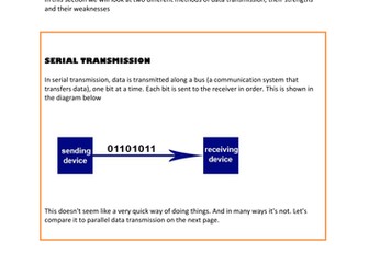Serial and Parallel Data Transfer