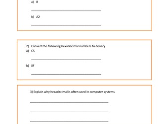 The Hexadecimal Number System