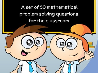 KS2/KS3 Mathematical Problem Solving Questions and Worked Solutions