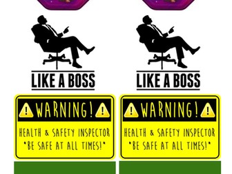 Practical Session Student Badges (roles & responsibilities)