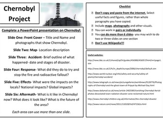 Chernobyl Project Instructions