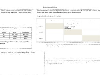 OCR A Level Chemistry Unit 1- Module 2