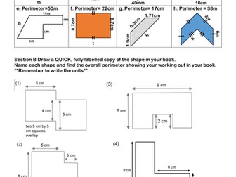 Calculating perimeter with missing lengths