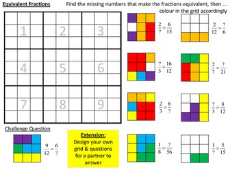 Colour Me Mathematics Sheets (2)