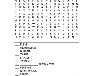 Acces Studio   Unit 5  Ma Salle de Classe