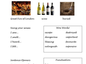 Samuel Pepys Diary Writing Prompts