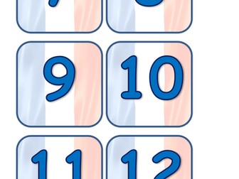 French - Days, Months, Years daily display