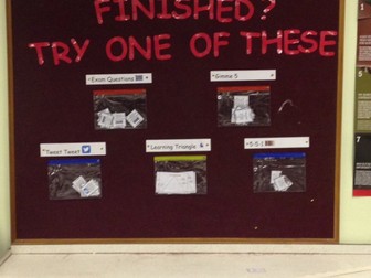 Challenge Board-Finished? Then Try One of These...