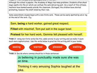 Subordinating Clauses and Conjunctions