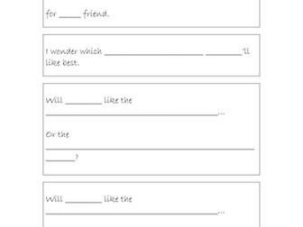 Handa's Surprise: Write your own