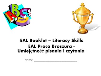Basic Literacy Skills - with POLISH translated instructions EAL