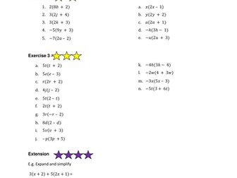 Expanding single brackets