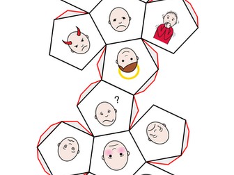 Dodeca Dice - Circle Time Faces and Moods