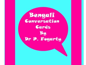 57 Bengali Setting Cards For Conversation Practice