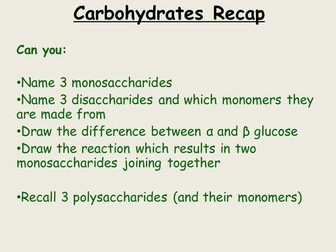 Cellulose & Starch Presentation