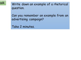 persasive writing techniques