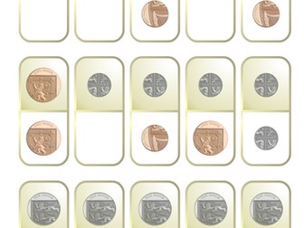 UK Coin Dominoes