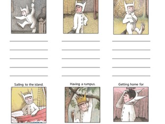 Where The Wild Things Are Worksheet - What's Max Feeling?