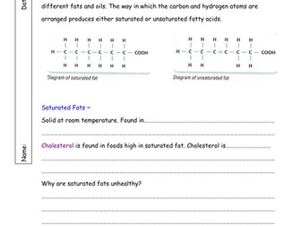 KS4 Fats & Oils 