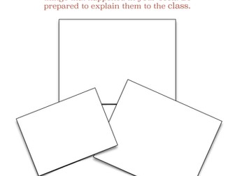 Book Review Activity - Draw Three Pictures