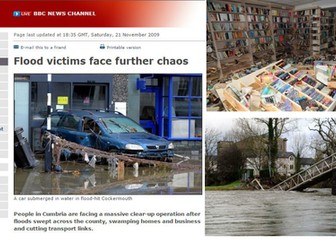 GCSE Cockermouth Flooding Case Study