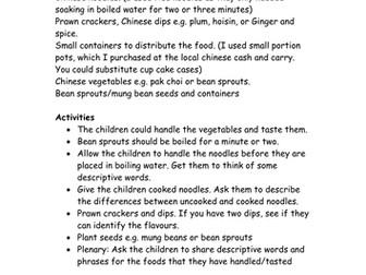 Ideas for Chinese New Year Science