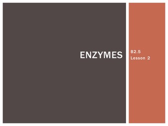 AQA B2.5 Enzymes Teaching Resources