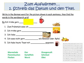Stimmt 2 - Kapitel 3 Was nimmst du? Food in a Restaurant