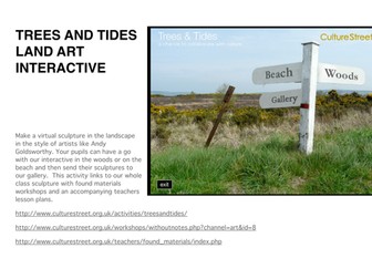 Land Art Sculpture interactive