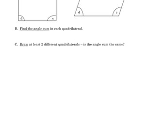 Investigating Angles