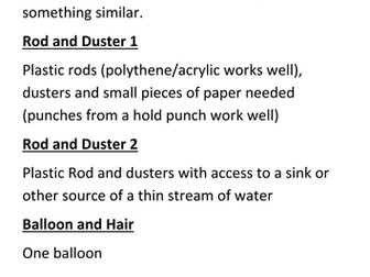 Introduction to Electrostatics