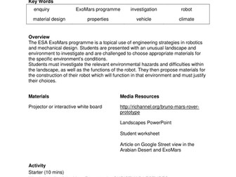 Choosing Materials for Robots