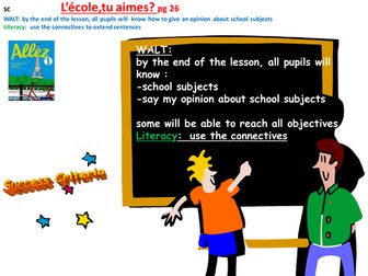 Allez 1 2.3 L'école tu aimes?